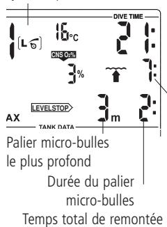 SCUBAPRO-UWATEC SMART Z - Le palier micro-bulles - 1