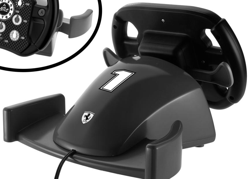LEXIBOOK IG750FE - Volant interactif Ferrari Interactive Ferrari wheel - 2