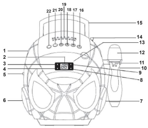 LEXIBOOK K11SP - LOCALIZAZão DOS CONTROSOS - 1