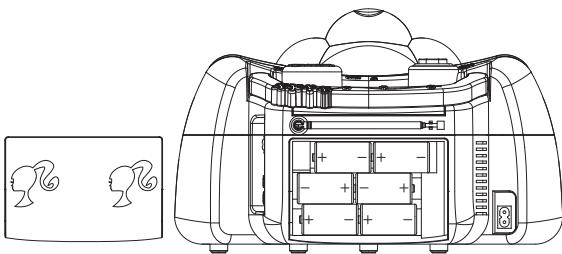 LEXIBOOK RCD160BB - BATTERY INSTALLATION - 1
