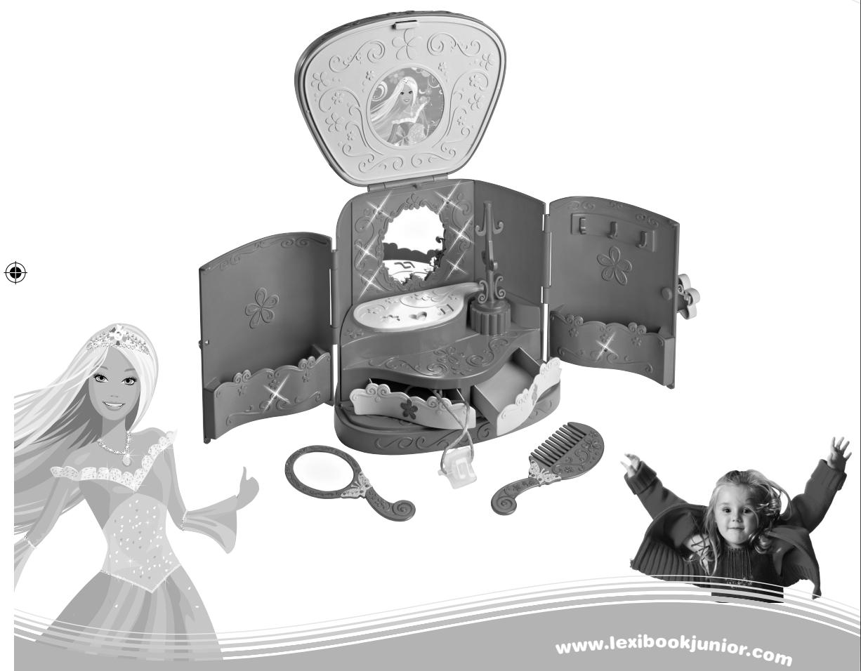 LEXIBOOK RPB145 - Le vanity magique barbie - 1
