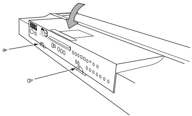 KORG KEYBOARD ASSEMBLY 61KEY - Absenken des Moduls - 5