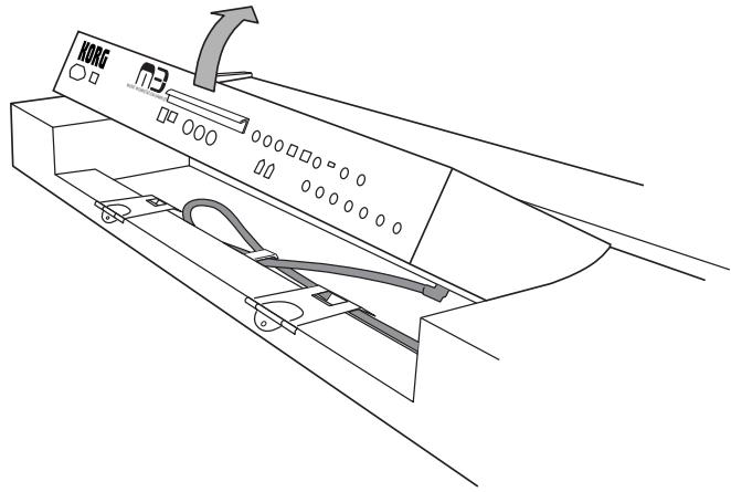 KORG KEYBOARD ASSEMBLY 61KEY - Relever le module - 2