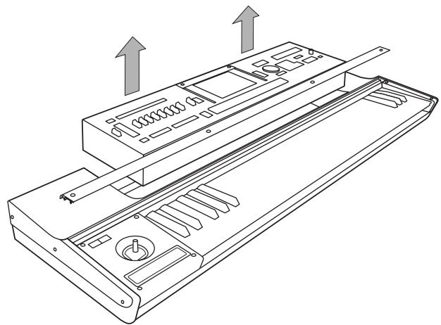 KORG KEYBOARD ASSEMBLY 61KEY - Retirer le module - 6