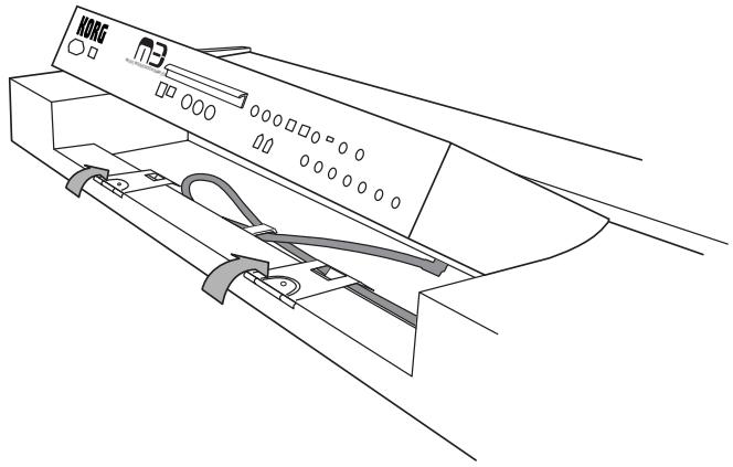 KORG KEYBOARD ASSEMBLY 61KEY - Relever le module - 3