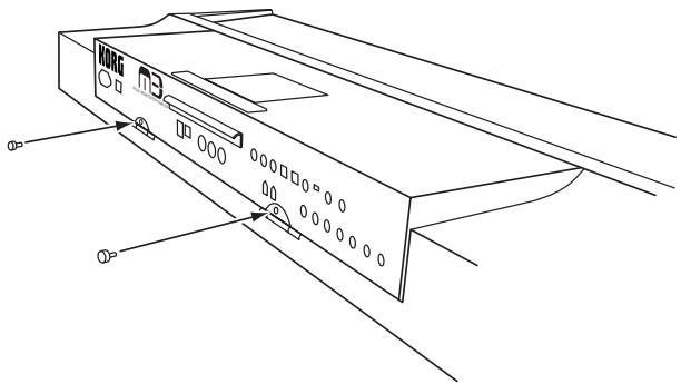 KORG KEYBOARD ASSEMBLY 61KEY - Fixer le module - 6