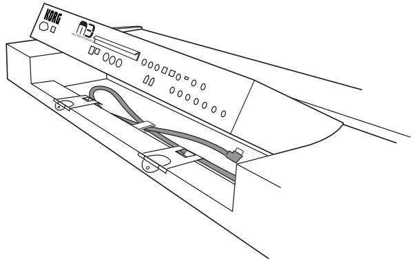KORG KEYBOARD ASSEMBLY 61KEY - Entnehmen des Moduls - 2