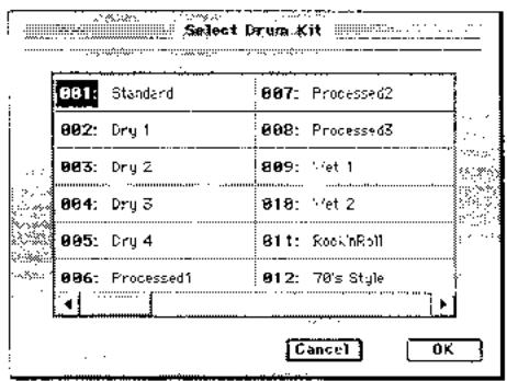 KORG D3200 - 8B. KIT CHANGE - 1