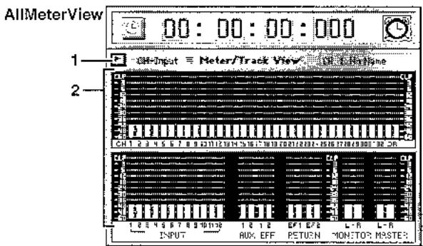 KORG D3200 - 1B. Durée de maintenance crête (peak hold time) - 2