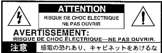 KORG D3200 - Avertissement: - 1
