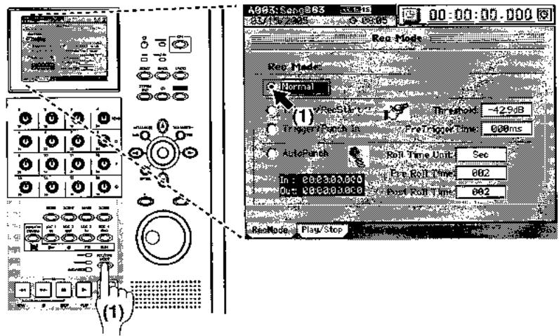 KORG D3200 - Préparations pour l'enregistrement - 1