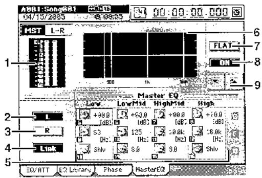 KORG D3200 - 2D-4. master EQ - 1