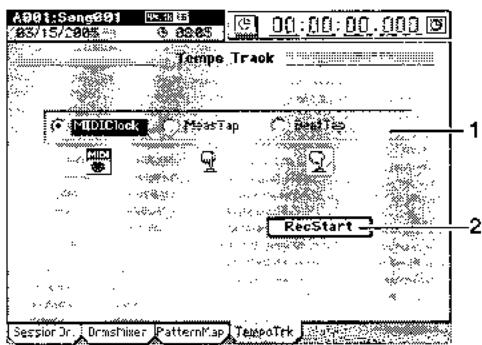KORG D3200 - 14-4. Tempo track - 3