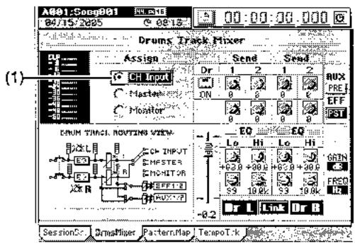 KORG D3200 - Enregistrement de session drums sur une piste - 1