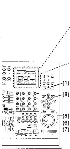 KORG D3200 - Réglage du calendrier - 1