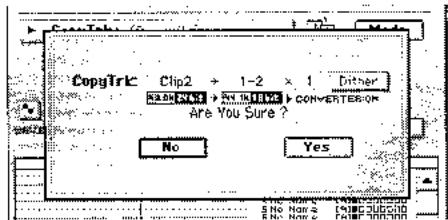 KORG D3200 - Emploi du presse-papier - 1