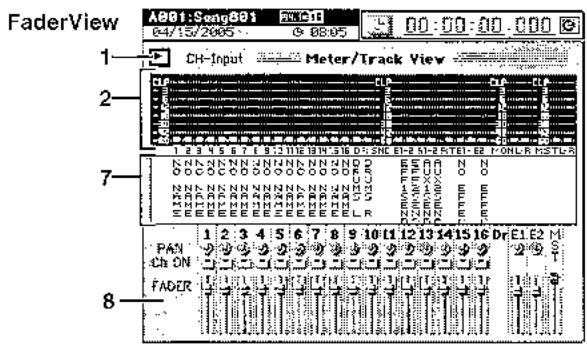 KORG D3200 - 1B. Durée de maintenance crête (peak hold time) - 1