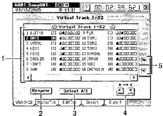 KORG D3200 - TRACK (piste) - 1