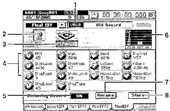 KORG D3200 - 4-4. Master EFF2 - 1
