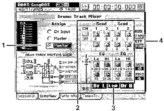 KORG D3200 - Rec mode - 1