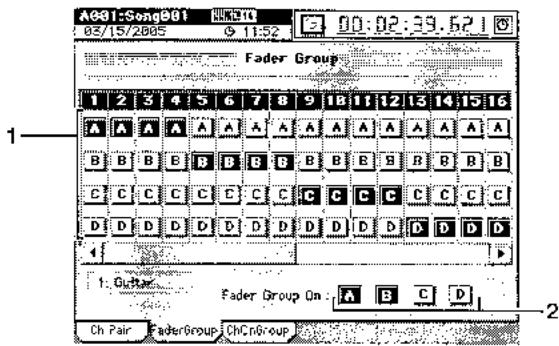 KORG D3200 - Fonctionnement quand les pistes 1 et 2 sont coupées - 2