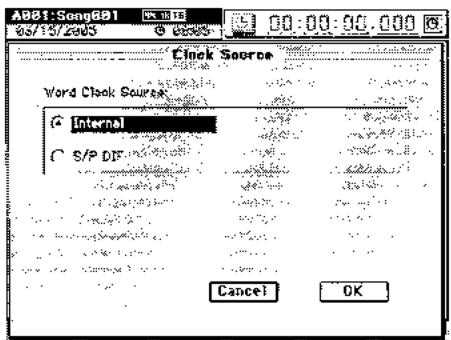 KORG D3200 - Word clock - 2
