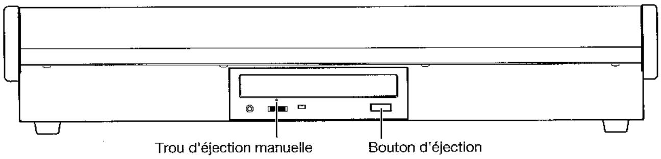 KORG D3200 - Retrait d'un disque - 1