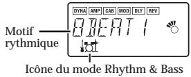 KORG PANDORA PX4D - Motif rythmique - 1