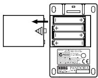 KORG PANDORA PX4D - Einschalten - 1