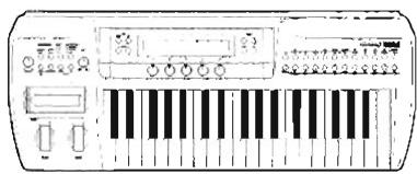 KORG SGPROX - Raccordement des cables MIDI - 1