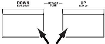 KORG AX10G - Bypass und Stummschaltung - 1