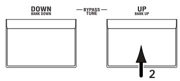 KORG AX10G - Ein Programm speichern - 1