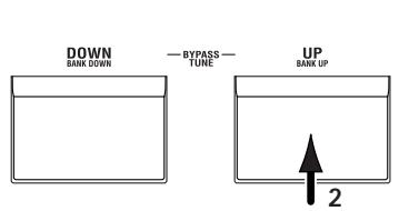 KORG AX10G - Storing a program - 1