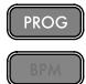 KORG KP3 - Auswahlen von Programmen - 2