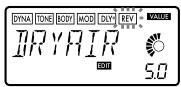 KORG PX4A - Edit mode - 14