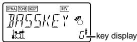 KORG PX4A - Bass On/Off &amp; Bass Key - 1