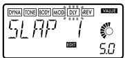 KORG PX4A - Edit mode - 12