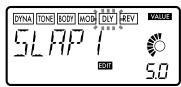 KORG PX4A - 5) DLY (Delay Modeling) - 1