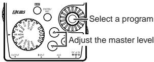 KORG PX4D - Specifying the function of the Value Dial - 2