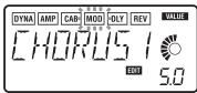KORG PX4D - 4) MOD (Modulation & Filter Effect Modeling) - 1