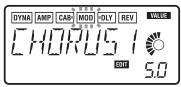 KORG PX4D - 3) CAB (Cabinet Modeling) - 3