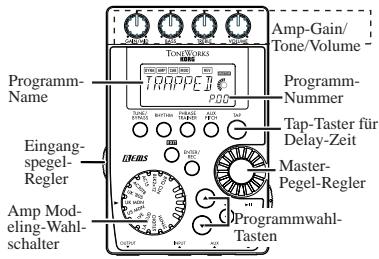 KORG PX4D - Ausprobieren - 1