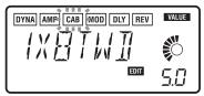KORG PX4D - 3) CAB (Cabinet Modeling) - 1