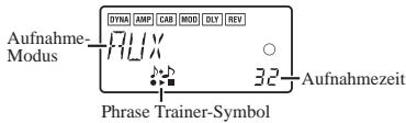 KORG PX4D - Auswahldes Aufzeichnungsmodus - 1