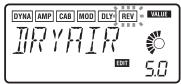 KORG PX4D - 3) CAB (Cabinet Modeling) - 7