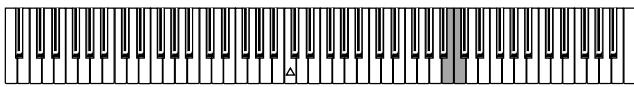 KORG SP300 - Accordage fin - 1