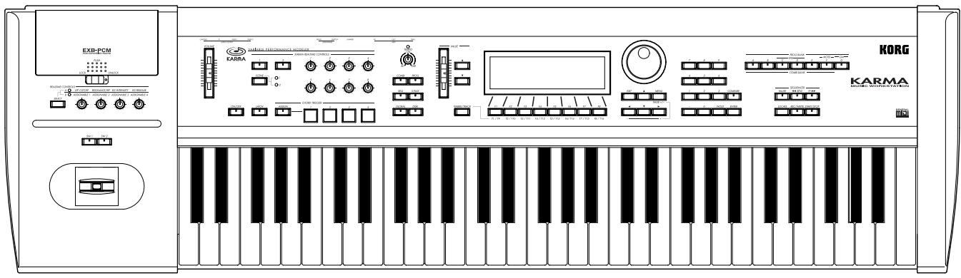 KORG KARMA - SYSTEM VERSION 2.0 - 1