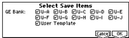 KORG KARMA - Save User GE - 1