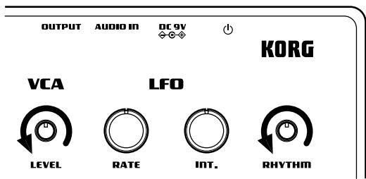 KORG MONOTRIBE - Turning the power on - 2