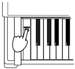 KORG NC500 - Turn on the power. - 1